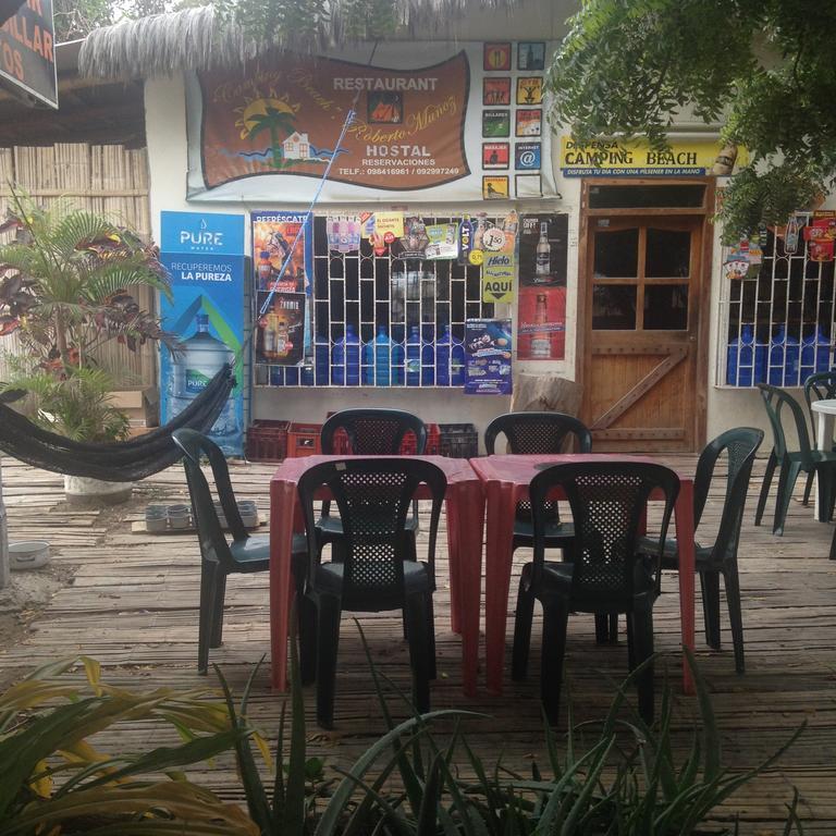 Hostal Camping Beach Salinas (Santa Elena) Exterior foto