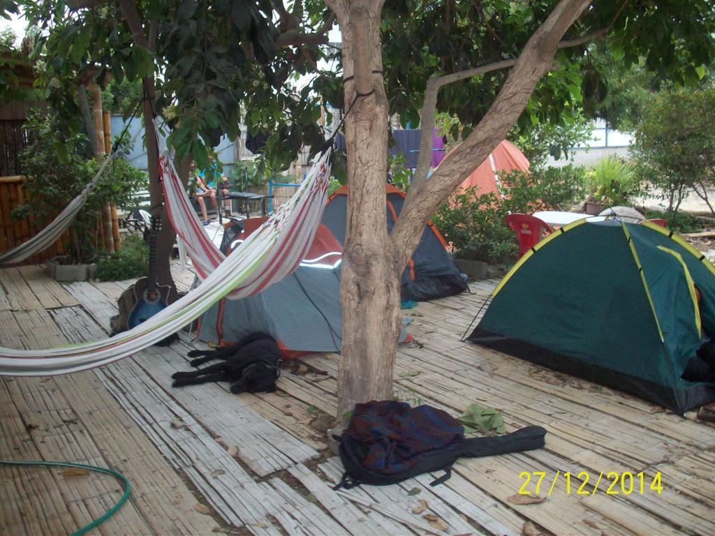 Hostal Camping Beach Salinas (Santa Elena) Exterior foto